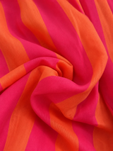 Robe Bianca Orange avec Totebag (C)