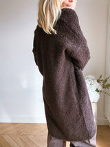 Gilet Cosy Marron