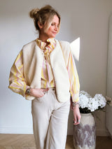 Gilet Mouton Ecru