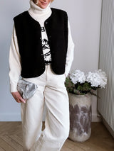 Gilet Mouton Noir
