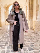 Manteau Victoire Taupe