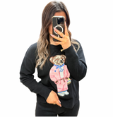 Ensemble Teddy (Pull + Pantalon) Noir