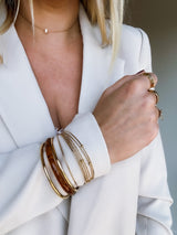 Bracelets semainier Gladys Or