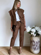 Pantalon Adam Camel🤎