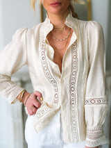 Chemise Armande Beige
