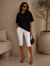 Pantacourt Capri Blanc ( C )