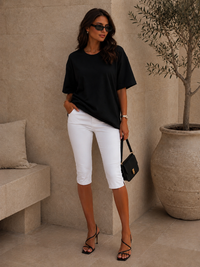 Pantacourt Capri Blanc ( C ) ni repris ni échangé