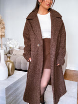 Manteau Lucia Marron