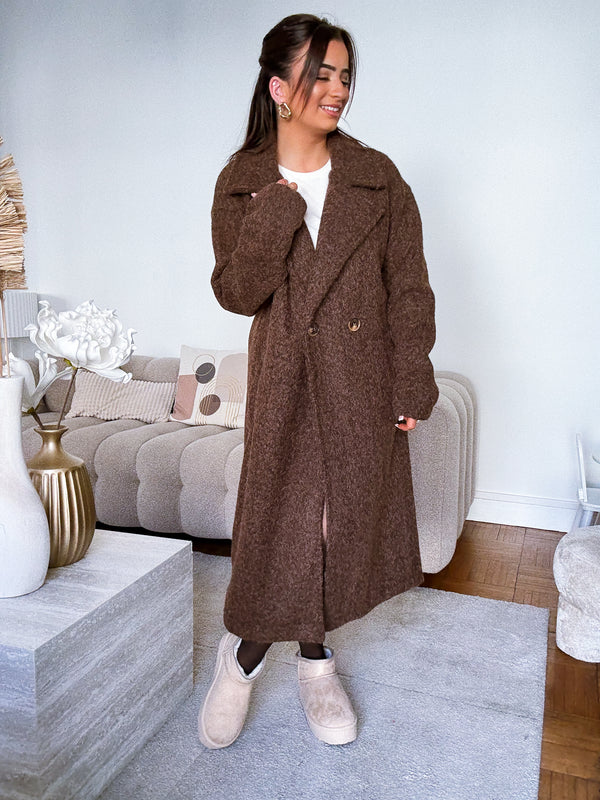 Manteau Lucia Marron