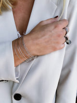 Bracelets semainier Gladys Argent