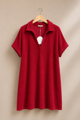 Robe Éponge Rouge ( C )