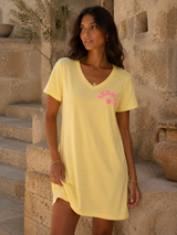 Robe Courte Iconic Jaune (C)
