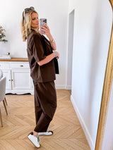 Veste Bosella Marron (Pré Commande 7 jours)