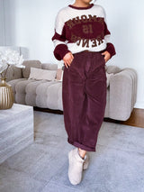 Pantalon Barrel Velours🤎