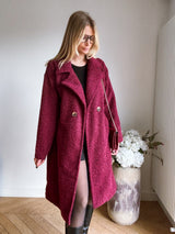 Manteau Lucia Bordeaux