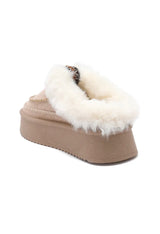 Mules Tina Beige