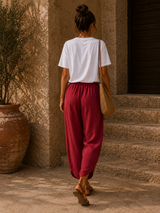 Pantalon Tulum Bordeaux (C)