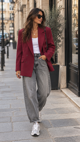 Veste Tess Bordeaux (C)