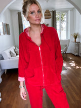 Veste Eponge Dania Rouge