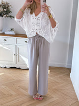 Pantalon Lee Taupe (2 Longueurs de Jambes)