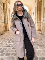 Manteau Victoire Taupe