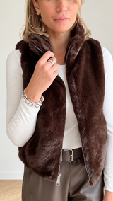 Veste Lucille Marron