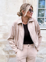 Bombers Cloé Beige