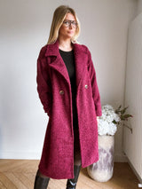 Manteau Lucia Bordeaux