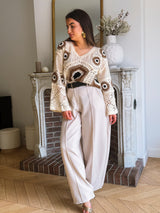 Pantalon Bardot Beige
