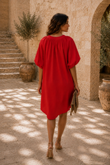 Robe Mia Rouge ( C )